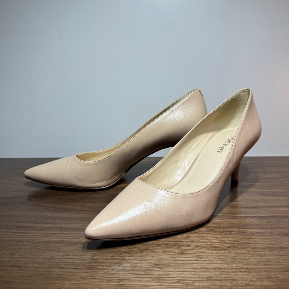 Nine West Nude Heels